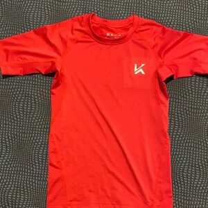 Kids Red Active Shirt
